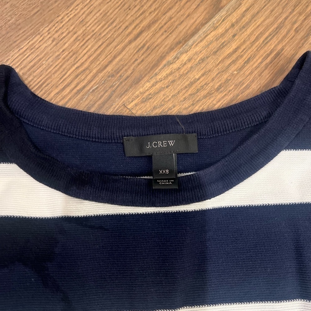 J.crew striped tee size XXS - Picture 6 of 7